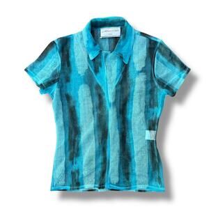 Lorena Conti Paris Y2K Collared Shirt